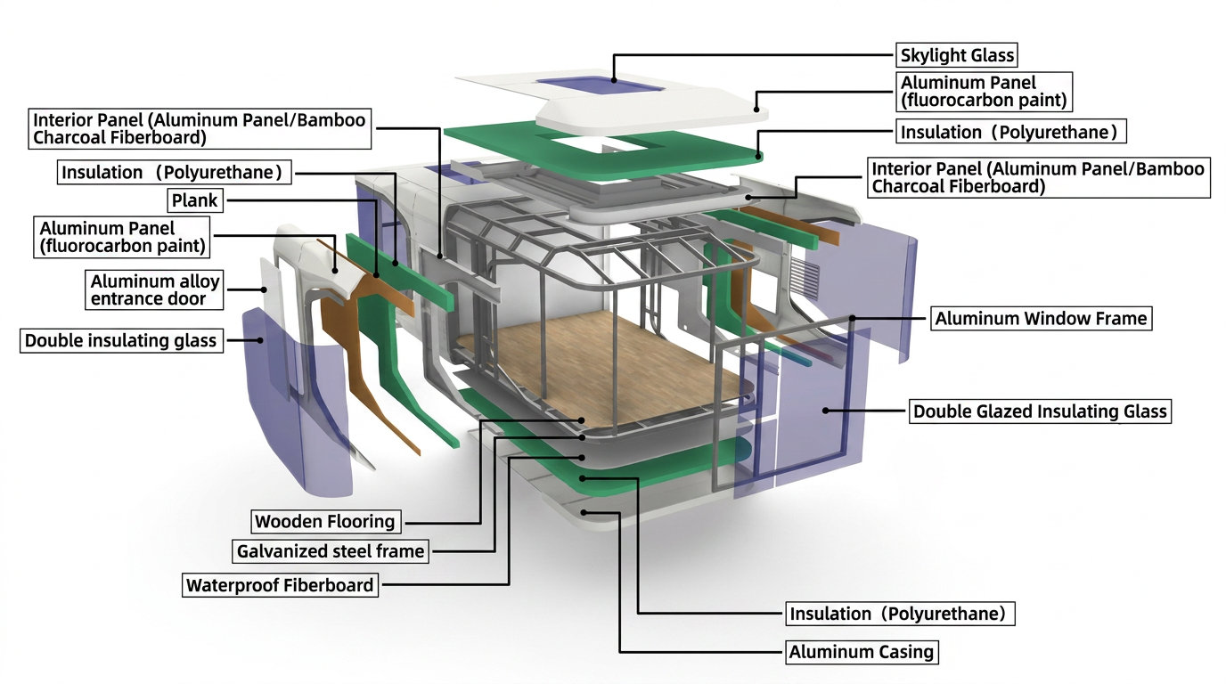 Nua pod structure breakdown diagram